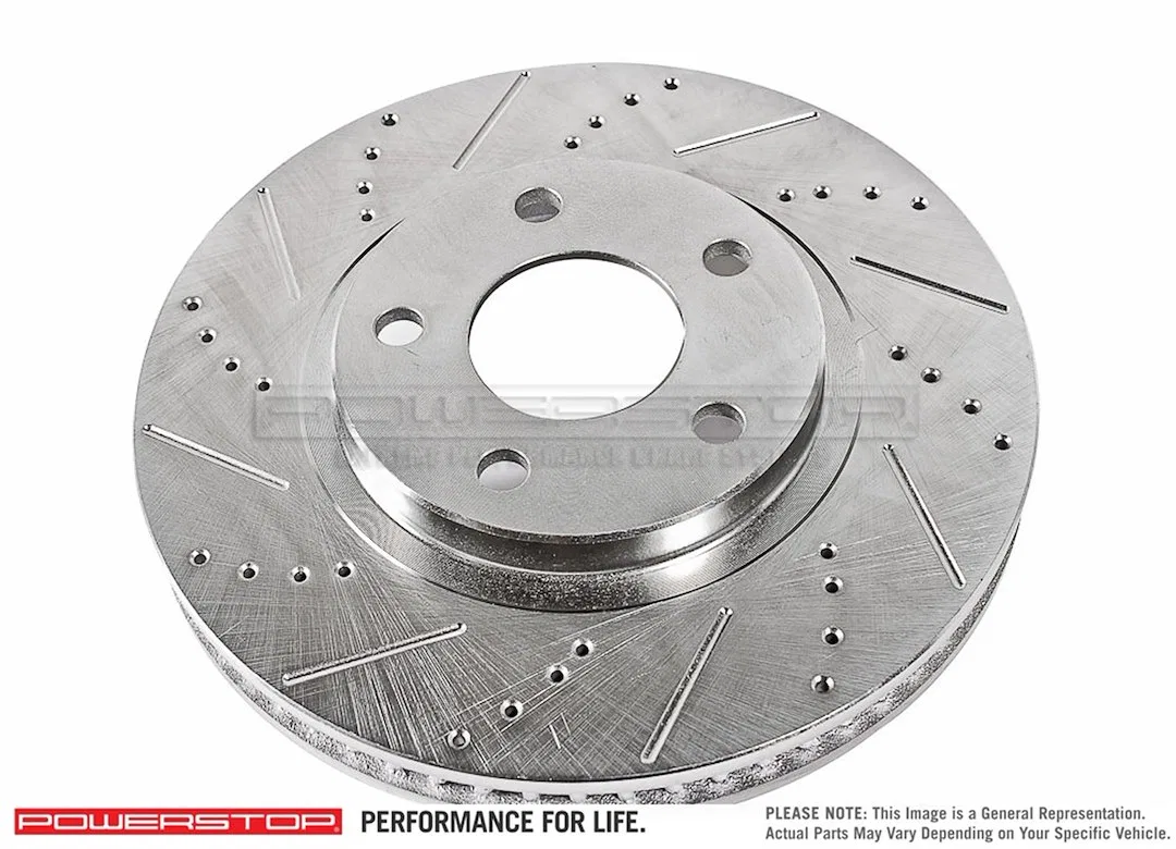 AR8373XL – POWERSTOP Brake Rotor, Drilled And Slotted 360 Millimeter Diameter x 102 Millimeter Height x 39 Millimeter...